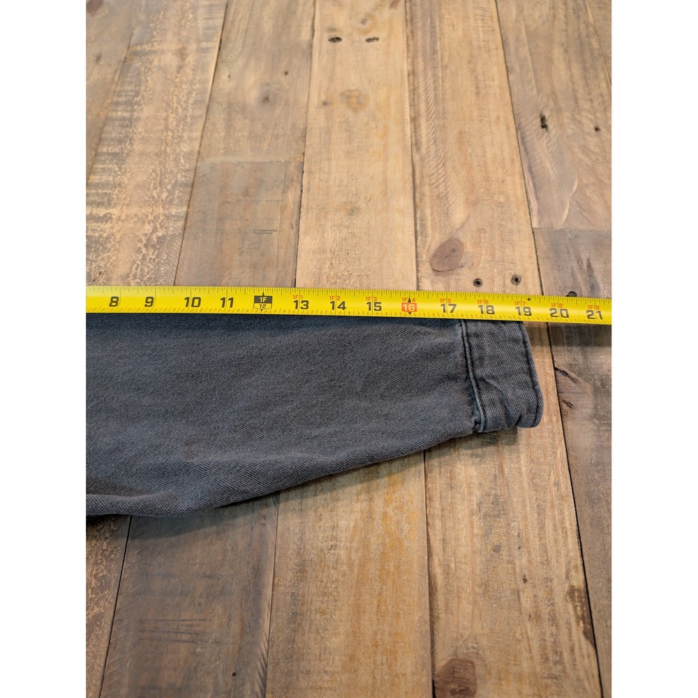 Wild Fable Womens Gray Denim Jacket Trucker Style Size XS Made in Bangladesh - Picture 5 of 8
